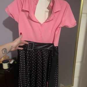 Poodle girl Halloween costume